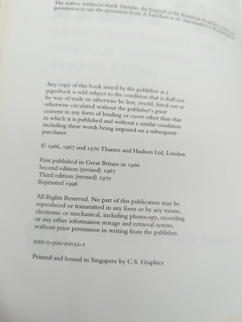 Pop Art (World Of Art) by Lucy Lippard (Paperback, 1985) Art History by Lucy Lippard