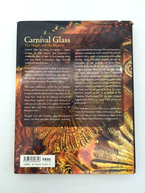 Carnival Glass The Magic And The Mystery, Stephen Thistlewood Glen Thistlewood by "Stephen Thistlewood Glen Thistlewood"