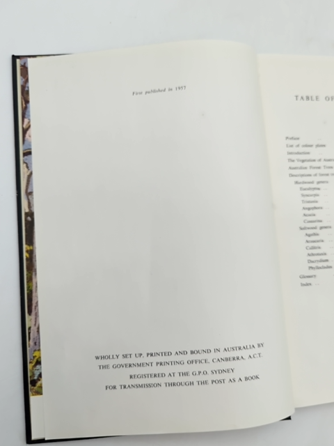 Forest Trees Of Australia by Forestry and Timber Bureau, unknown by Forestry And Timber Bureau