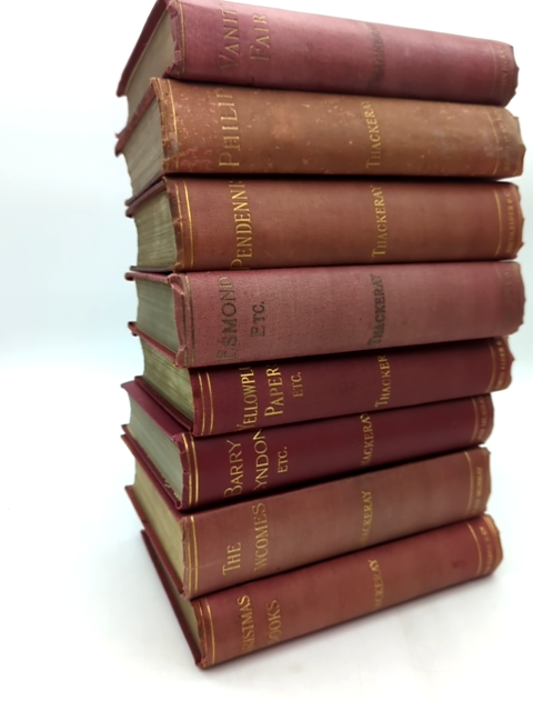 The Works Of William Makepeace Thackeray 1920, 8 Volumes, Antiquarian Books by William Thackeray