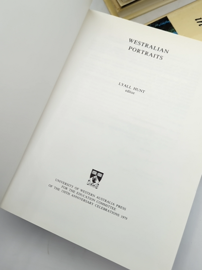 Western Australia 150th Anniversary, UWA, Local History 1979, 10 Hardcover Books by University Of Western Australia 10 Book Bundle