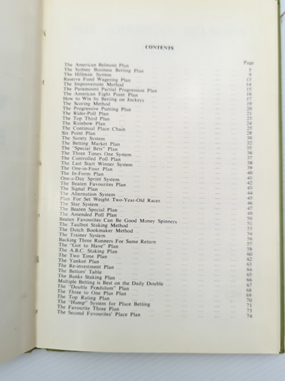 Fifty World Class Betting Systems by Unknown (Cloth) Reference by Unknown