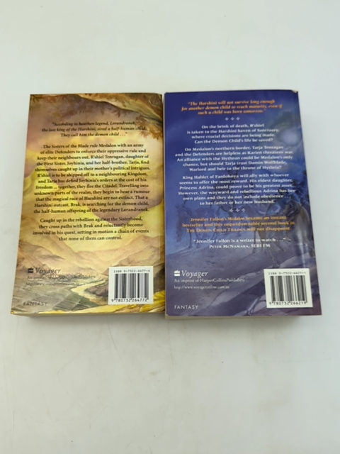 Jennifer Fallon Paperback Bundle 2x The Demon Child Trilogy Books by Jennifer Fallon
