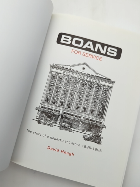 Boans For Service The Story Of Department Store 1895-1986 by David Hough by David Hough