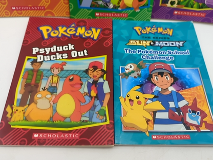 5x Pokemon Book Bundle: School Challenge, Talent Showdown, Psyduck… by Tracey West