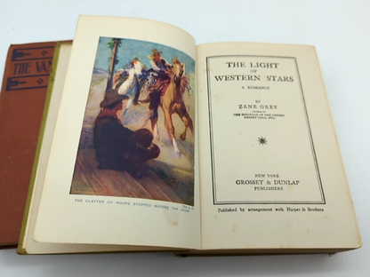 4x Zane Grey Book Bundle The Vanishing American, Desert of Wheat, Border Legion… by Zane Grey
