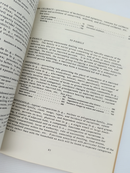Outline Of Cultural Materials by George P. Murdock (Softcover, Wraps, 1971) by George P. Murdock