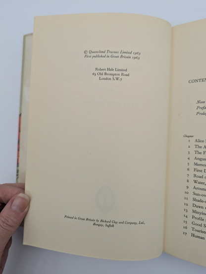 To Ayers Rock and Beyond [Uluru], Bill Harney (W. E.), Hardcover 1963 1st Ed by Bill Harney (W. E.)