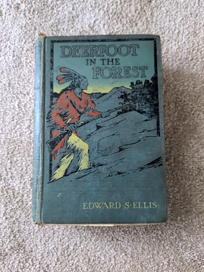 Deerfoot In The Forest by Edward S Ellis (Hardcover, 1905) Americana by Edward S Ellis