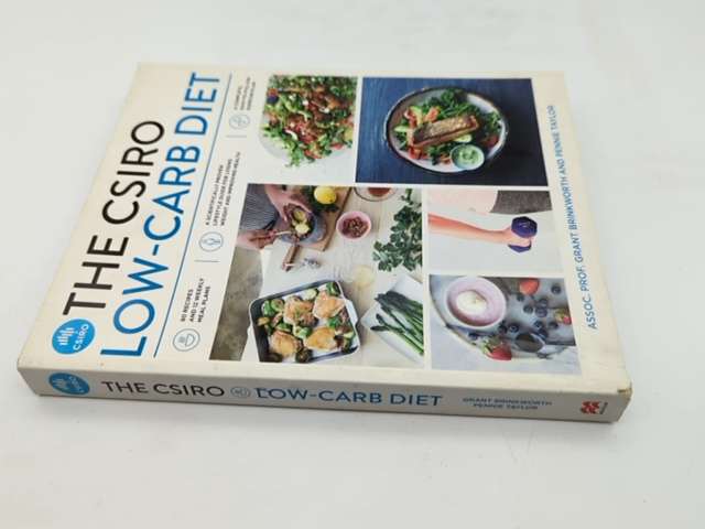 The CSIRO Low-carb Diet by Pennie Taylor&  Grant Brinkworth, Low-Carb Cooking by Grant Brinkworth, Pennie Taylor