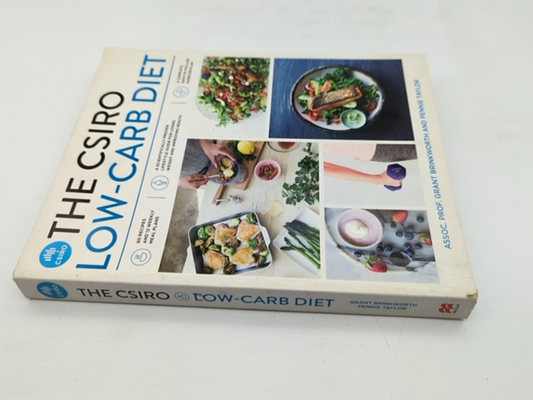 The CSIRO Low-carb Diet by Pennie Taylor&  Grant Brinkworth, Low-Carb Cooking by Grant Brinkworth, Pennie Taylor