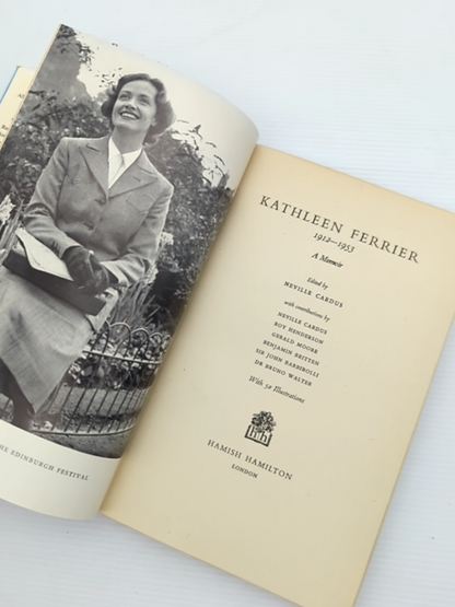 Kathleen Ferrier Memoir by Neville Cardus (Hardcover, 1954) by Neville Cardus
