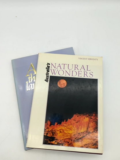 Vincent Serventy Hardcover Bundle Australia's Natural Wonders by Vincent Serv… by Vincent Serventy