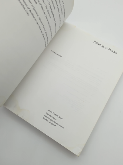 Painting As Model by Yve-Alain Bois (Paperback, 1993) Art Theory by Yve-Alain Bois