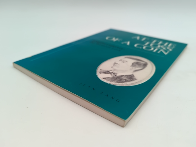 At The Toss Of A Coin by Jean Lang (Paperback, 1987) 1st Ed Signed WA Author by Jean Lang