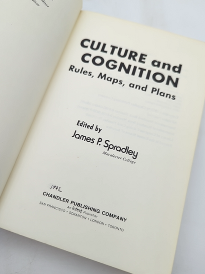 Cultures Of The North Pacific Coast by Philip Drucker, Anthropology by James P. Spradley