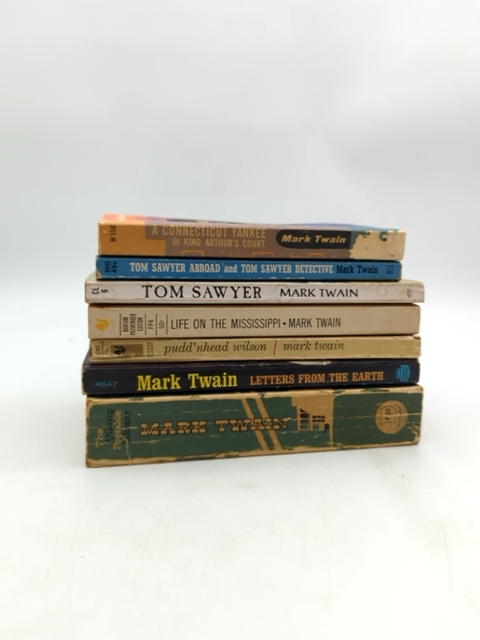 7x Mark Twain Classic American Literature: Adventures of Tom Sawyer Pudd'nhead… by Mark Twain
