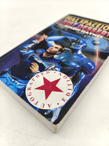 Hal Spacejock Just Desserts by Simon Hayes (Paperback, 2004) 1st EditionSigned by Simon Hayes