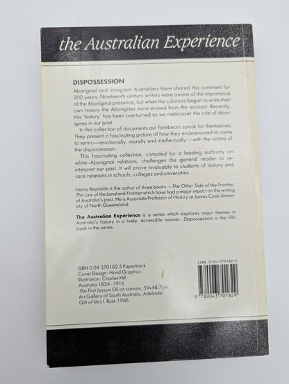 Dispossession: Black Australians And White Invaders by Henry Reynolds by Henry Reynolds