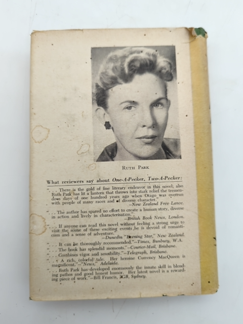 One-a-Pecker, Two-a-Pecker by Ruth Park (Hardcover, 1959) Vintage Fiction by Ruth Park