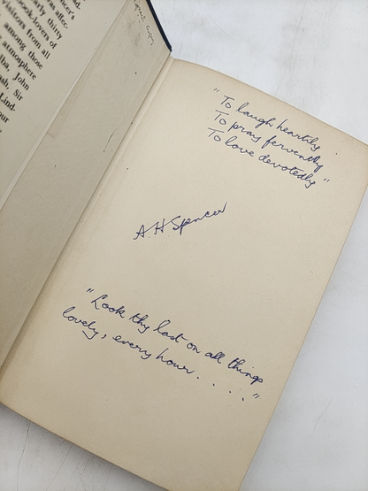 The Hill Of Content by A H Spencer (Hardcover, 1959) Signed, Books on Books by A H Spencer
