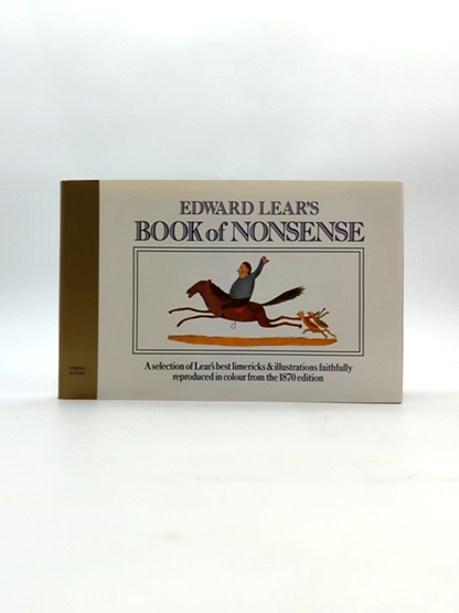 Edward Lear's Book Of Nonsense by Edward Lear, Classic Literature by Edward Lear