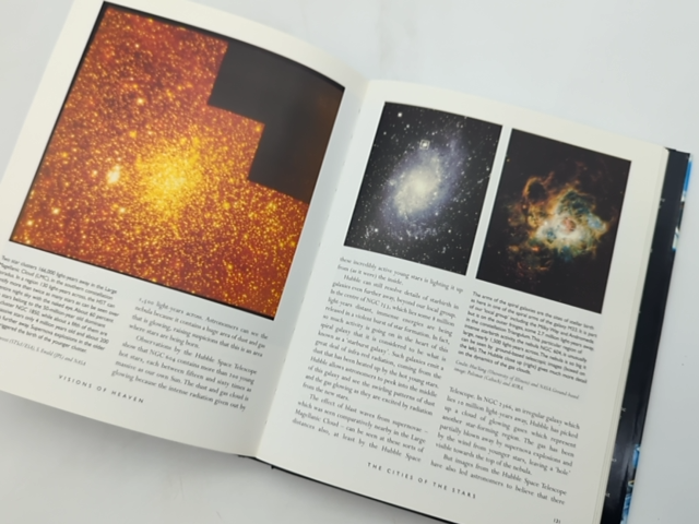 Visions Of Heaven The Mysteries Of The Universe Revealed By The Hubble Space Tel by Mark Rosselli, Tom Wilkie