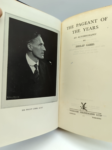 The Pageant Of The Years: An Autobiography by Philip Gibbs Vintage 1946 by Philip Gibbs