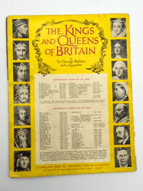 The Kings And Queens Of Britain by George Bellew (Paperback, 1971) by George Bellew