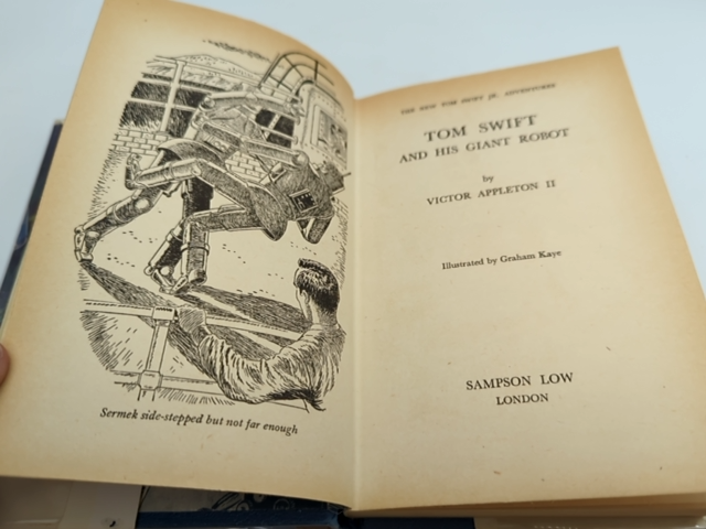 Tom Swift and His Giant Robot by Victor Appleton II (Hardcover, 1954) Vintage by Victor Appleton Ii
