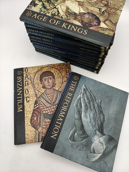 Time Life Books Hardcover Bundle 13x Great Ages Of Man Books: Byzantium; The … by Time Life Books
