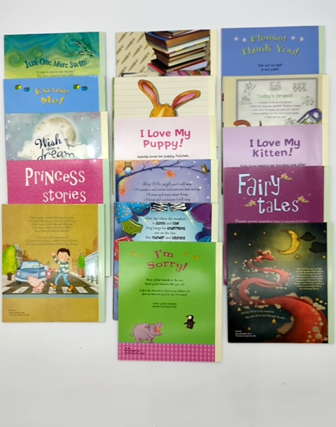 16 x children's picture books bundle: manners and animals stories by Various Authors