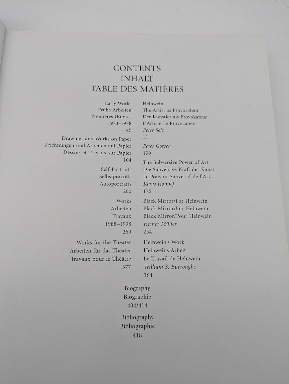 Helnwein by Gottfried Helnwein & Klaus Honnef Hardcover 1999 1st Ed Photography by Josef Kiblitsky