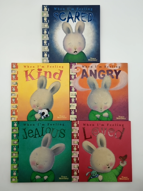 Trace Moroney Hardcover Bundle 5x When I'm Feeling Scared, Loved, Jealous, An… by Trace Moroney