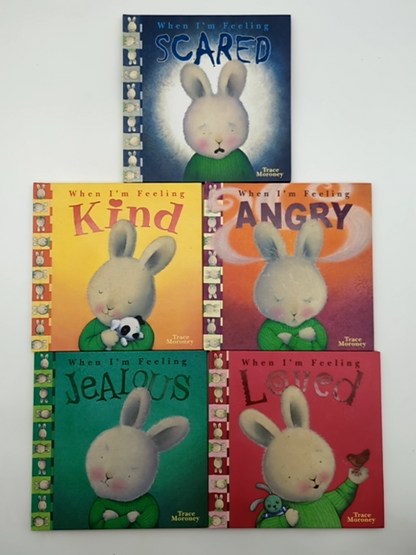 Trace Moroney Hardcover Bundle 5x When I'm Feeling Scared, Loved, Jealous, An… by Trace Moroney