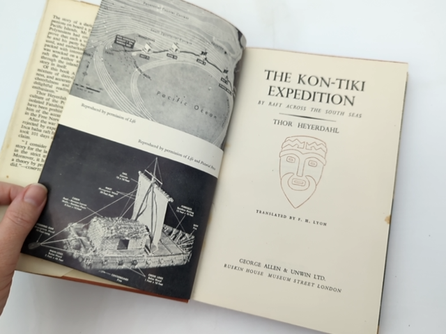 The Kon-tiki Expedition by Thor Heyerdahl (Hardcover, 1950) by Thor Heyerdahl