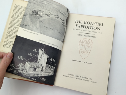 The Kon-tiki Expedition by Thor Heyerdahl (Hardcover, 1950) by Thor Heyerdahl