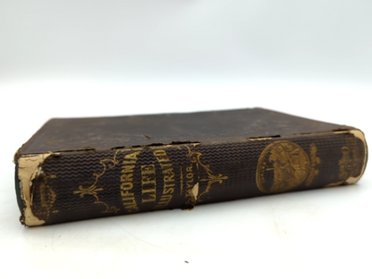 California Life Illustrated, William Taylor (1858) Rare Early America History by William Taylor