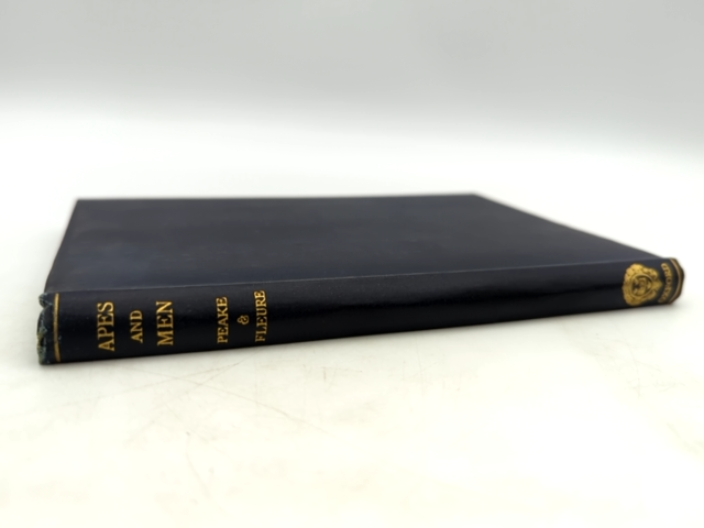 Apes and Men by Herbert John Fleure Harold Peake (Cloth, 1927) 1st Edition by Herbert John Fleure Harold Peake