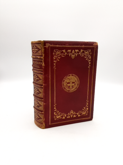 Dramatic Works Of Shakespeare by Thomas Campbell (Leather bound, 1876) by Thomas Campbell