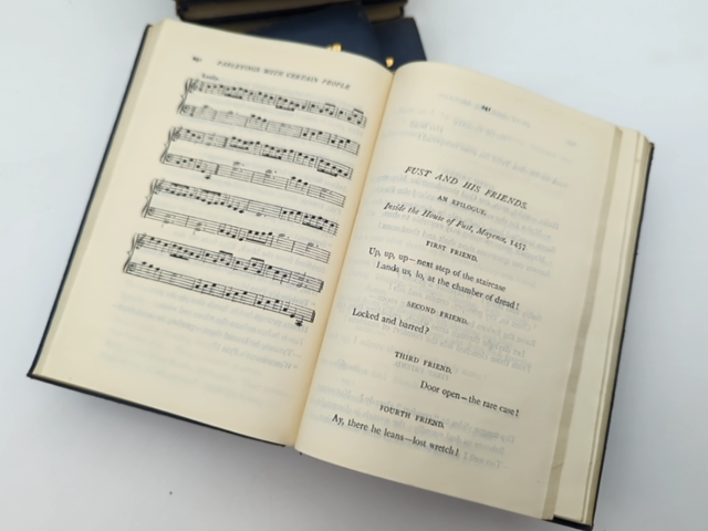 Robert Browning's Works, 7 Volumes (1916, John Murray) Vintage Poetry by Robert Browning