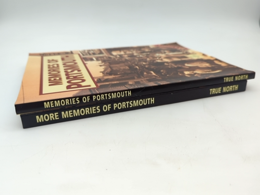 2x Memories Of Portsmouth & More, Hardcover, 2001 South Coast of England History by True North Holdings