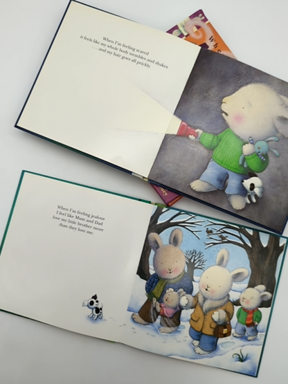Trace Moroney Hardcover Bundle 5x When I'm Feeling Scared, Loved, Jealous, An… by Trace Moroney
