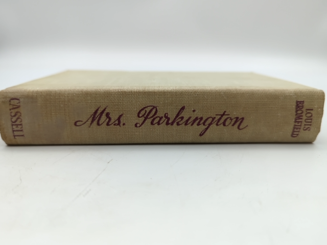 Mrs. Parkington! By Louis Bromfield, Vintage (Cloth, 1946) 1st Edition, Drama by Louis Bromfield
