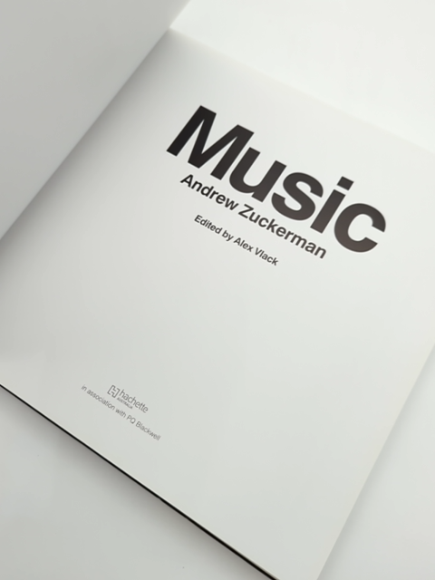 Music by Andrew Zuckerman (Hardcover, 2010) Photography by Andrew Zuckerman