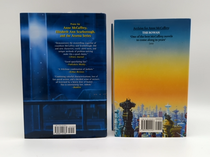 First Warning & Pegasus In Flight by Anne McCaffrey 2x Hardcover Fantasy bundle by Anne McCaffrey