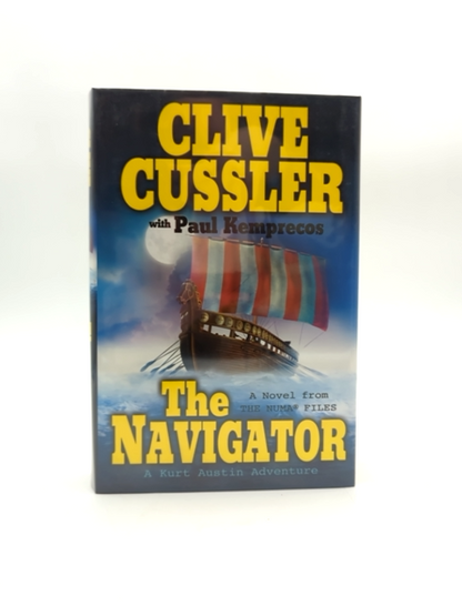 The Navigator (the Numa Files) by Clive Cussler & Paul Kemprecos, Signed by Clive Cussler