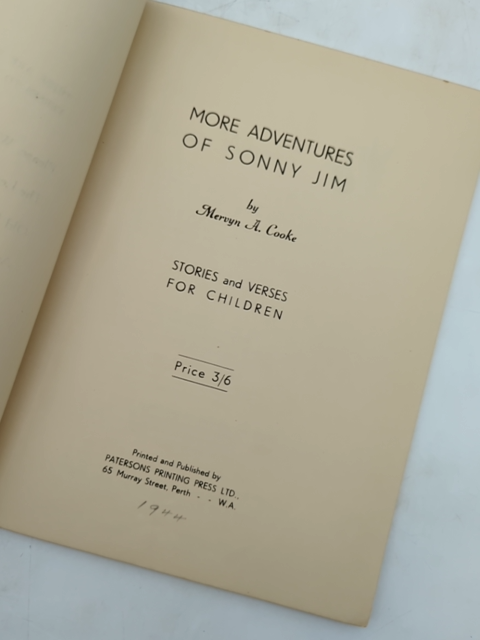 More Adventures of Sonny Jim by Mervyn A Cooke (Hardcover, 1944) by Mervyn A Cooke