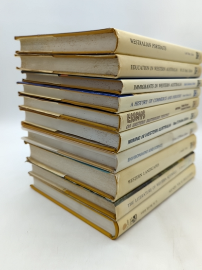 Western Australia 150th Anniversary, UWA, Local History 1979, 10 Hardcover Books by University Of Western Australia 10 Book Bundle
