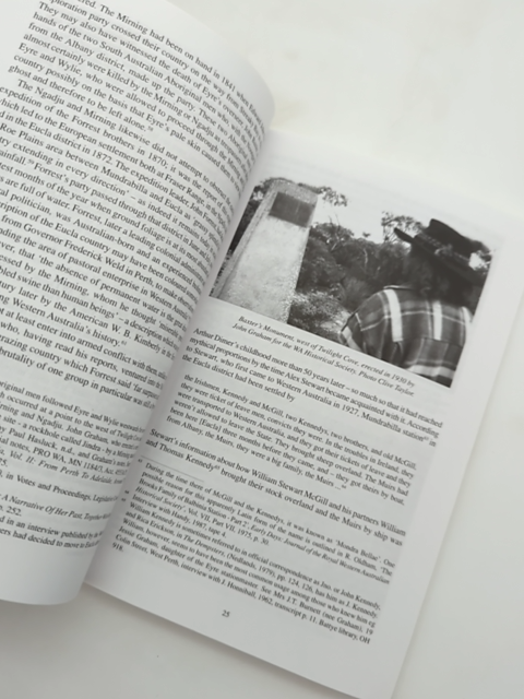 Black & White & In Between Arthur Dimer & The Nullarbor by Peter Gifford Signed by Peter Gifford